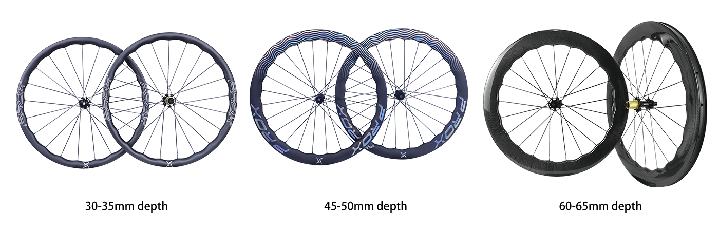 carbon bike wheels weavy depth