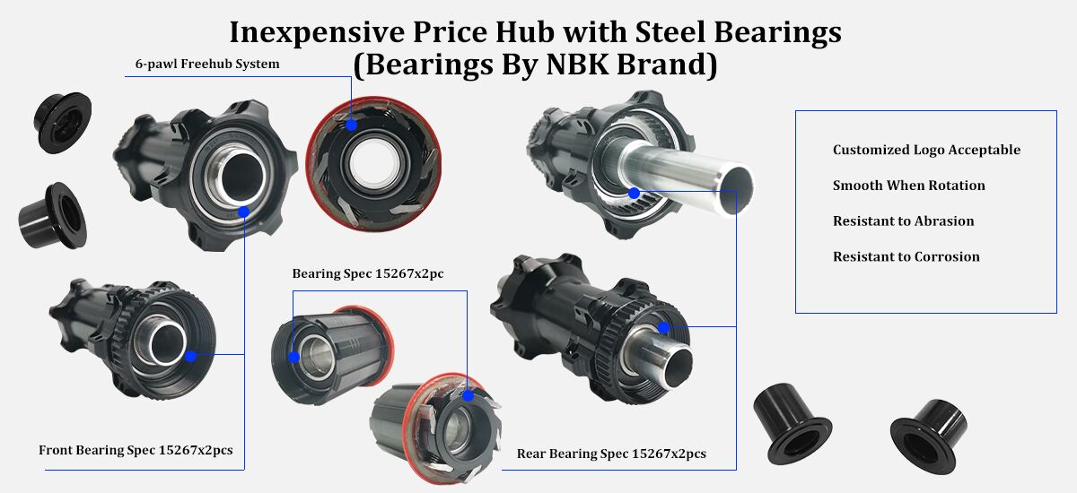 ProX 97DB hubs structure and features