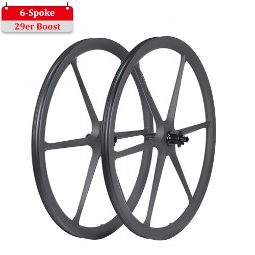6 spoke carbon mtb wheels